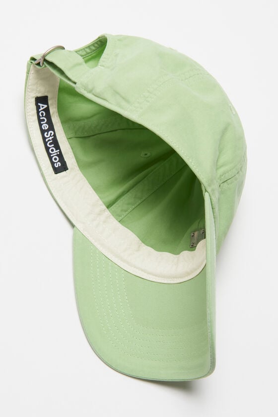 Acne Studios Aufgesetzte Kappe mit Face-Logo Fabrikverkauf