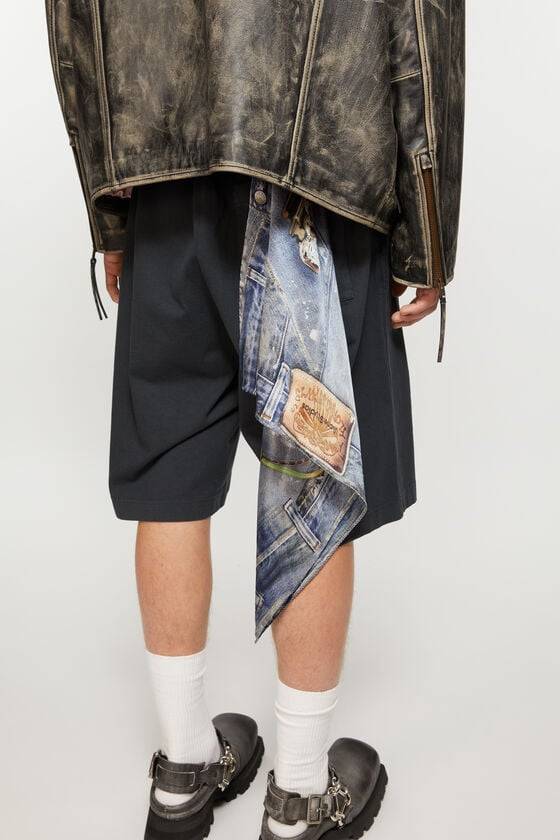 Acne Studios Bedruckter Seidenschal Fabrik Onlineshop