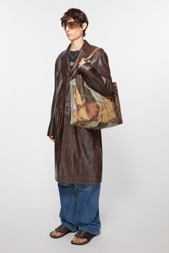 Acne Studios Umhängetasche mit Logo Sonderangebot