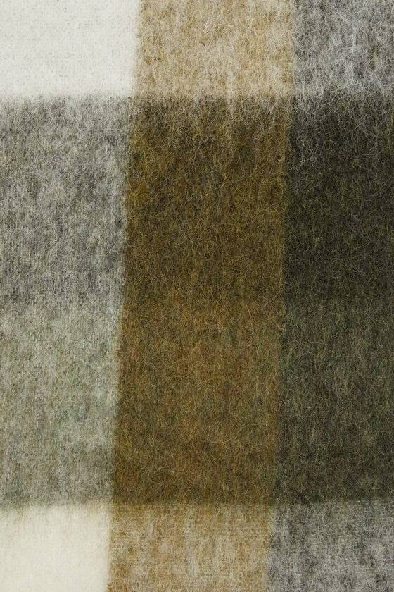 Acne Studios Karierter Schal aus Mohair Großer Ausverkauf