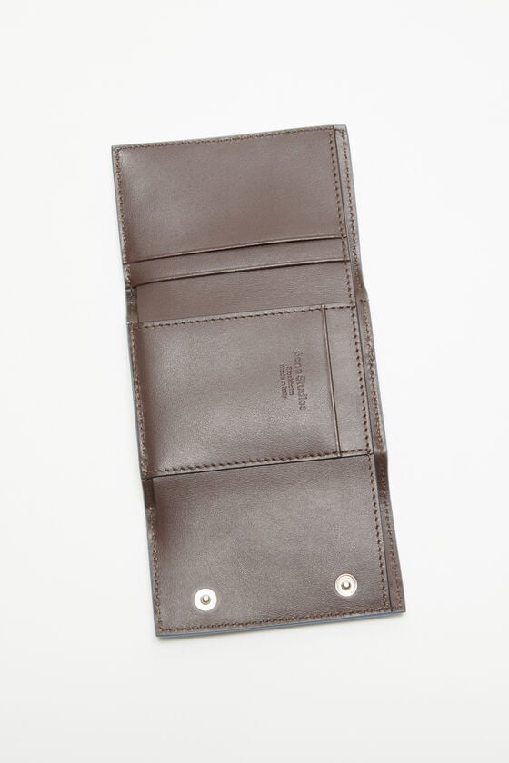 Acne Studios Dreifach-Geldbörse aus Leder Flash Sale