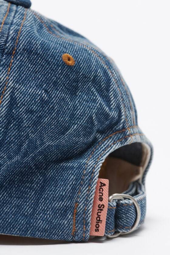 Acne Studios Baseballkappe aus Denim Weihnachtsangebot