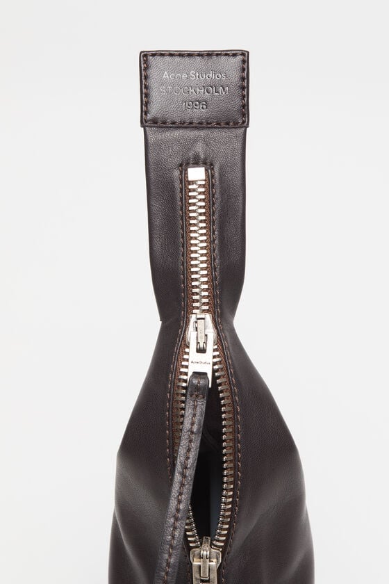 Acne Studios Leather zip heels Laufsteg-Show Top Angebot
