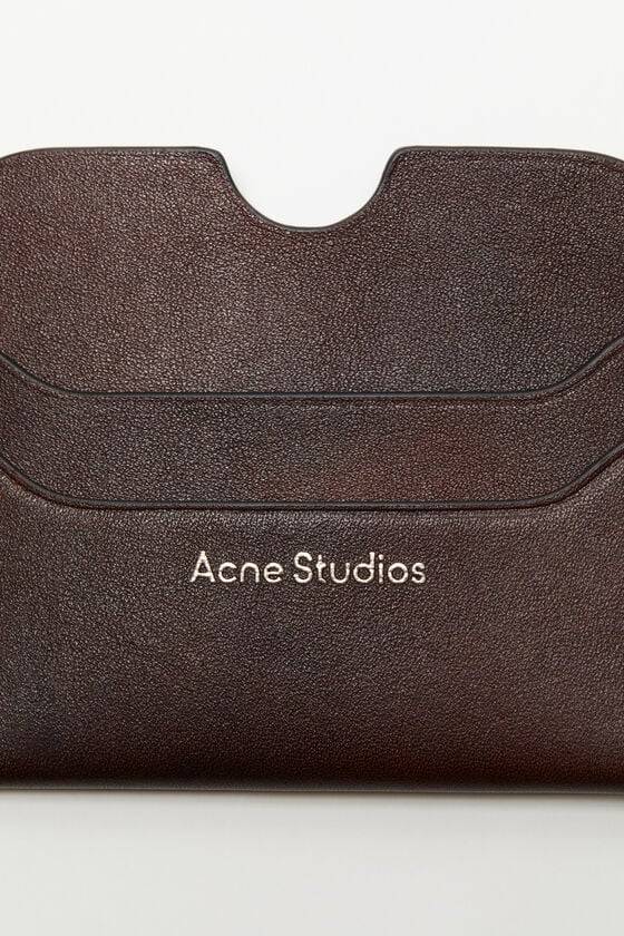 Acne Studios Ledernes Karten-Etui Bestseller