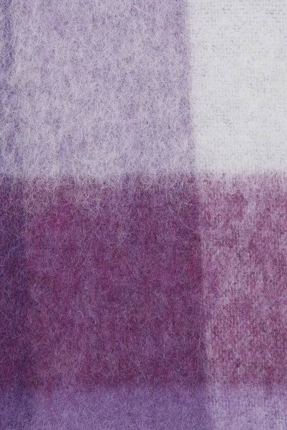 Acne Studios Karierter Schal aus Mohair Letzter Tag