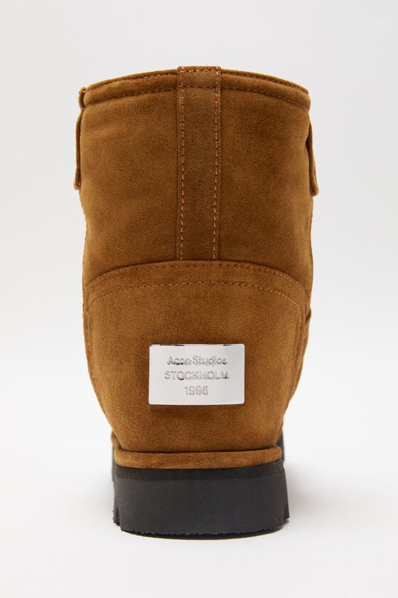 Acne Studios Lederjacke mit Shearling Bis zu 65% Rabatt