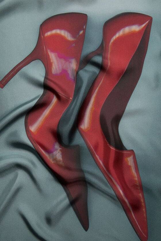 Acne Studios Seidenschal mit Print von Katerina Jebb Laufsteg-Show Clearance-Verkauf