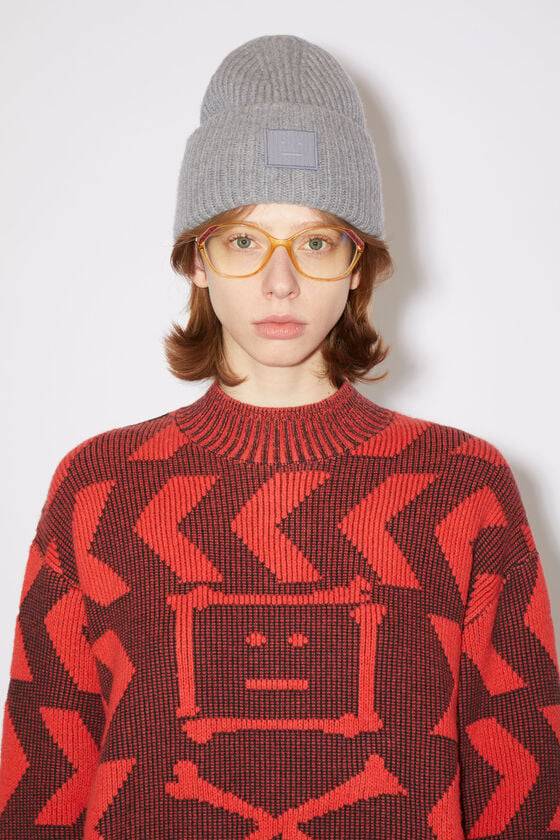 Acne Studios Rippstrick-Beanie Rabatte dieses Monats