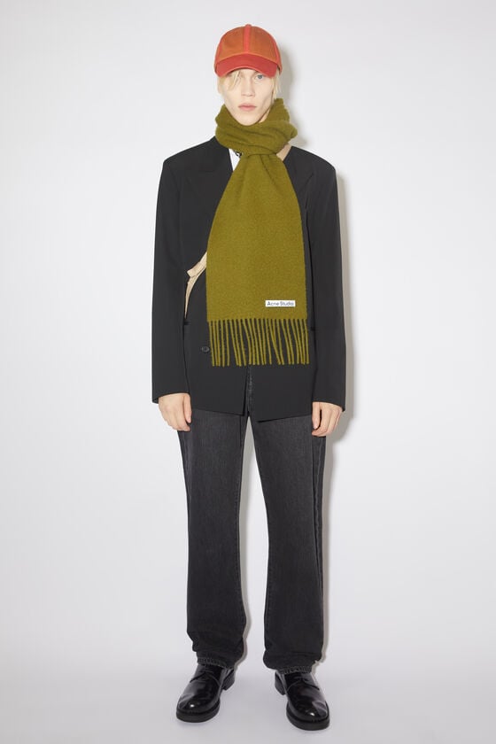 Acne Studios Fransen-Schal aus Wolle 2025