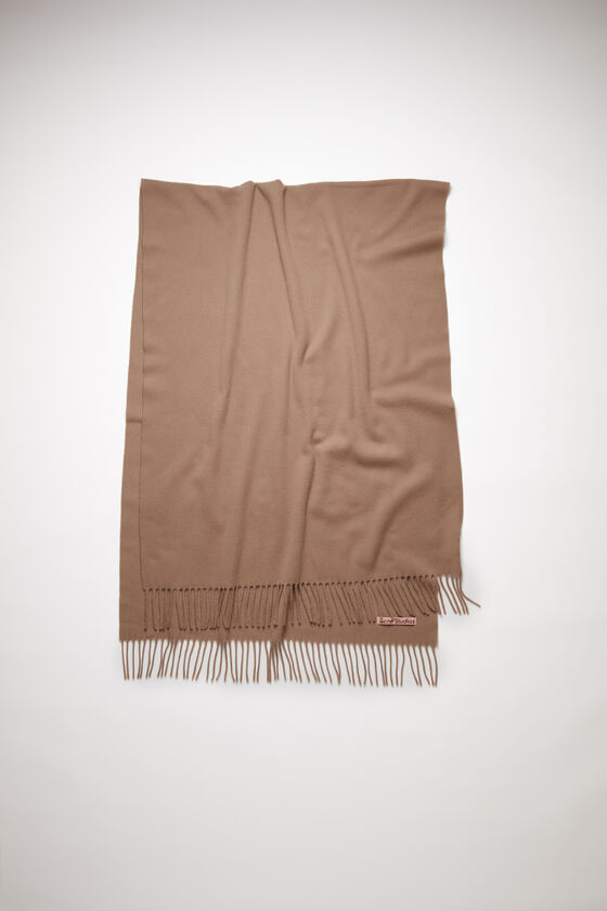 Acne Studios Oversized-Wollschal mit Fransen