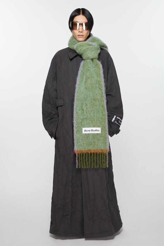 Acne Studios Woll-Mohair-Schal – Schmal Verkauf