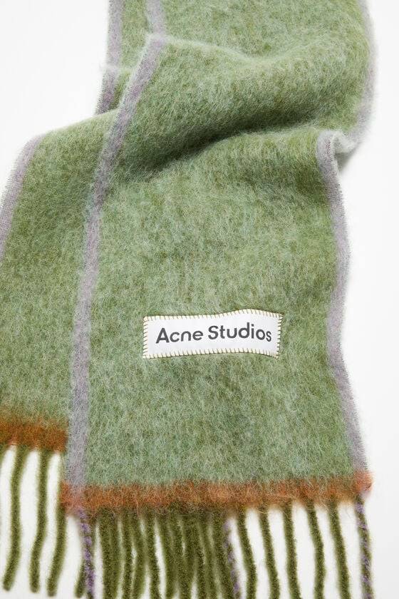 Acne Studios Woll-Mohair-Schal – Schmal Verkauf