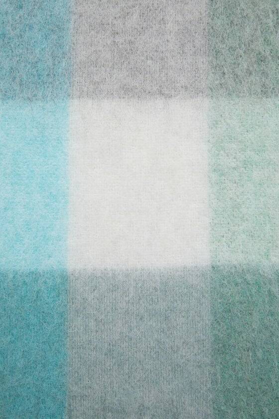 Acne Studios Karierter Schal aus Mohair im Angebot