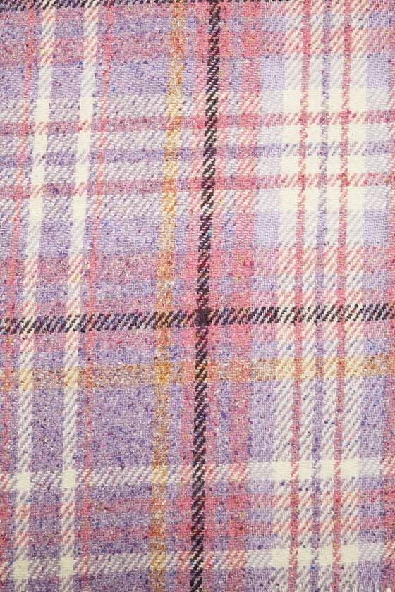 Acne Studios Karierter Oversized-Schal Günstiger Verkauf