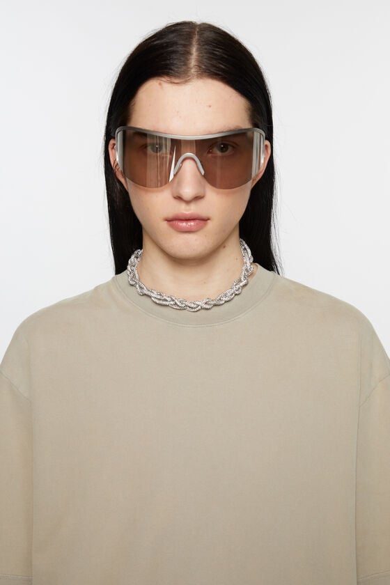 Acne Studios Halskette mit Kristallkordeldesign Großer Ausverkauf