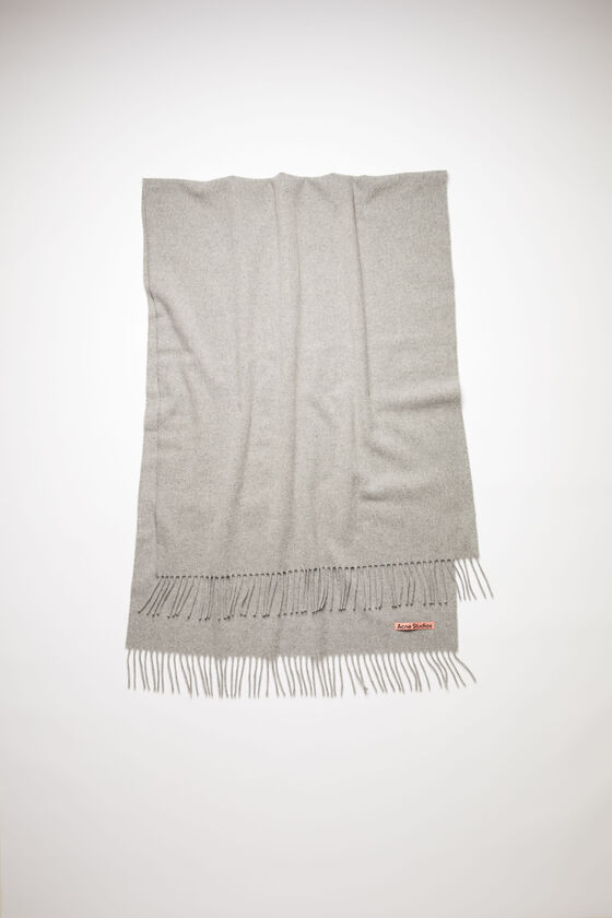 Acne Studios Oversized-Wollschal mit Fransen Weihnachtsangebot