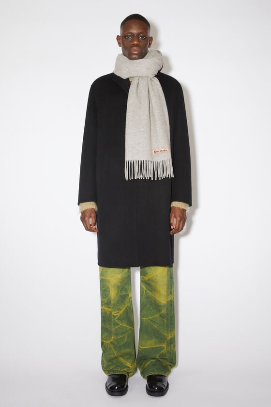 Acne Studios Oversized-Wollschal mit Fransen Weihnachtsangebot