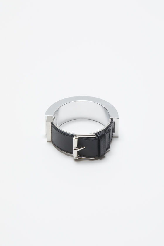 Acne Studios Manschettenarmband aus Leder Laufsteg-Show Jubiläumsangebot