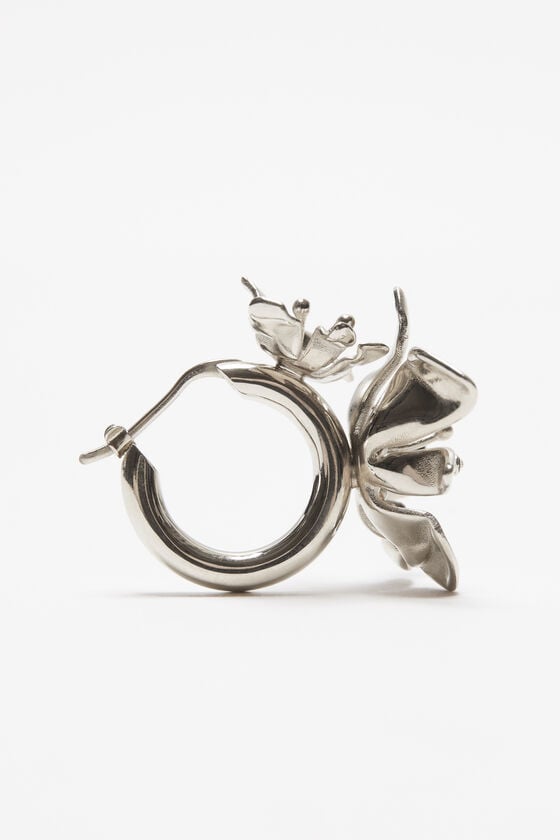 Acne Studios Blumen-Creolen Online Outlet