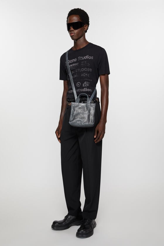 Acne Studios Mini-Schultertasche mit Logo Neuheiten