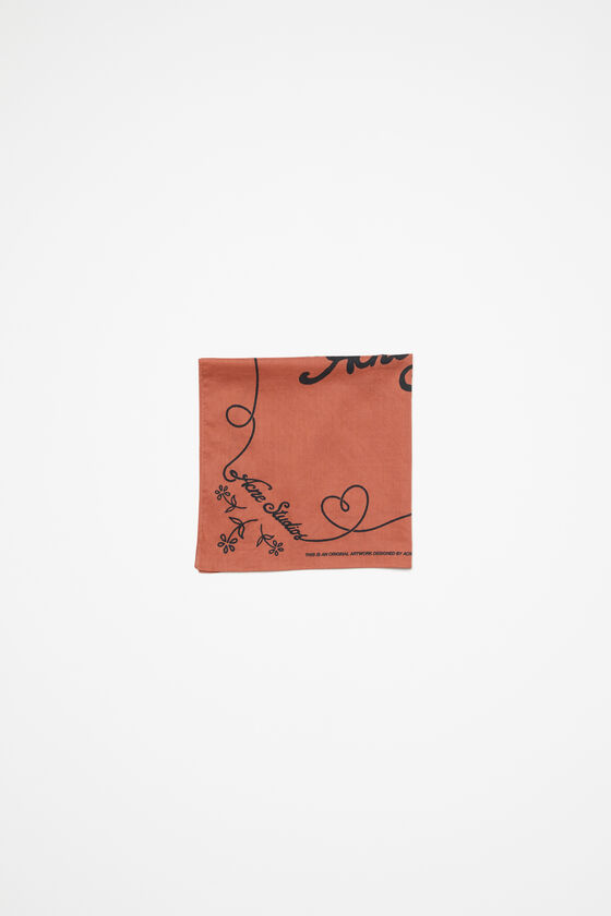 Acne Studios Leichter Schal mit Print Tägliche Deals