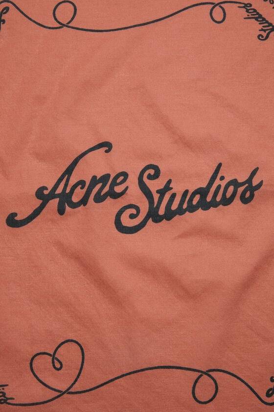 Acne Studios Leichter Schal mit Print Tägliche Deals