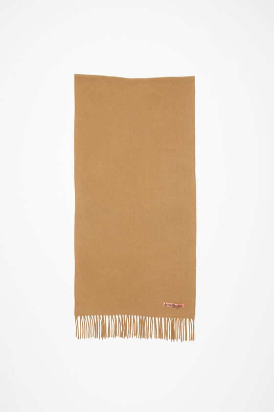 Acne Studios Schmaler Fransen-Schal aus Kaschmir Sonderangebote