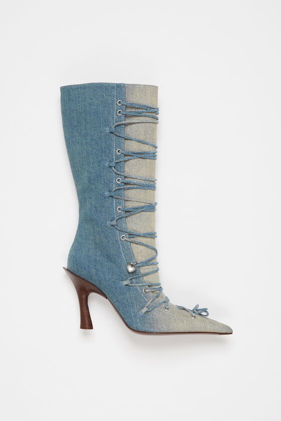 Acne Studios Schnürstiefel mit Absatz JETZT KAUFEN