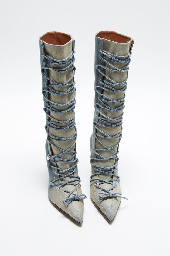 Acne Studios Schnürstiefel mit Absatz JETZT KAUFEN