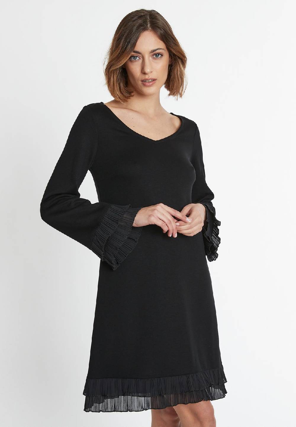 Ana Alcazar Rüschenkleid Sipora Blitzangebot
