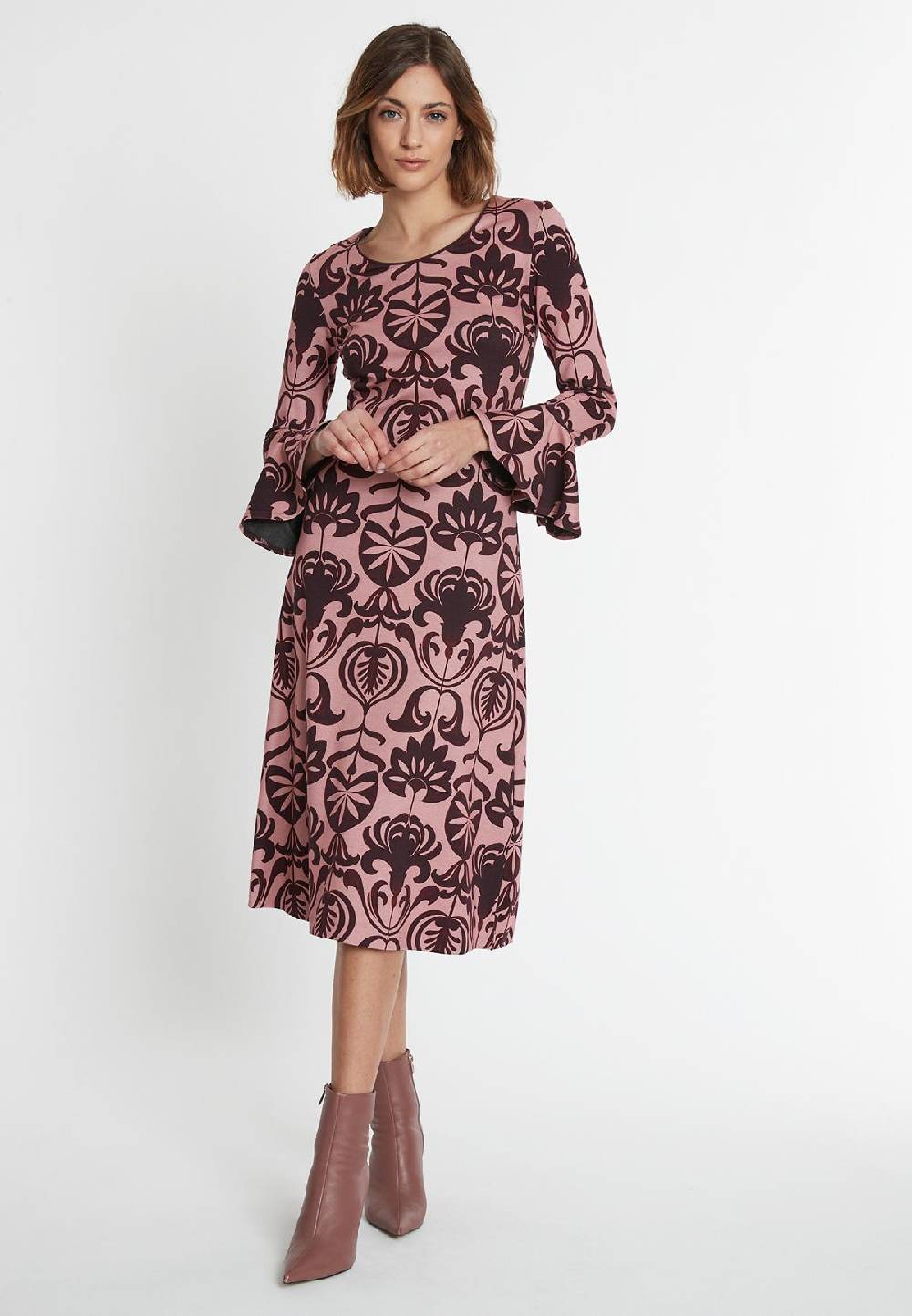 Ana Alcazar Midikleid Sorana Tiefpreis