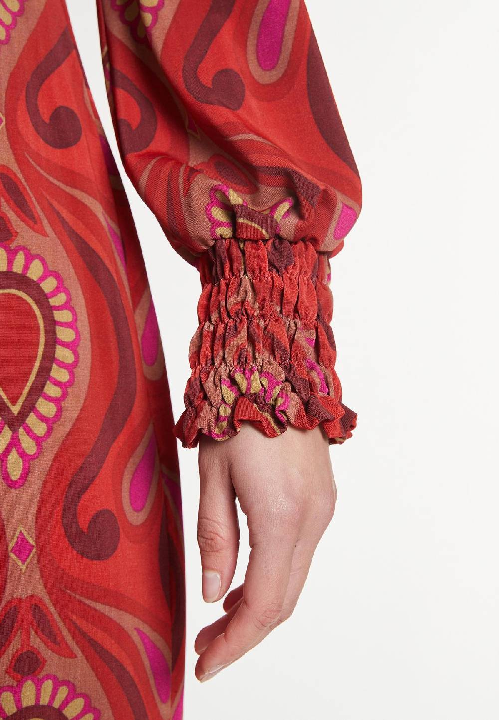 Ana Alcazar Printkleid Mosima 50% Rabatt mit kostenlosem Versand