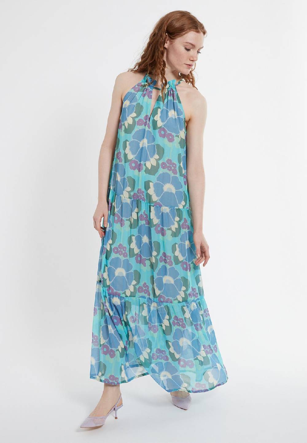 Ana Alcazar Maxikleid Dimona Flash Sale