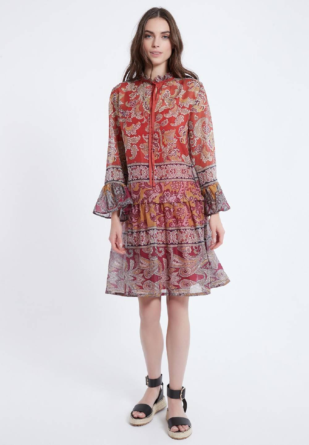 Ana Alcazar Boho-Kleid Apyle