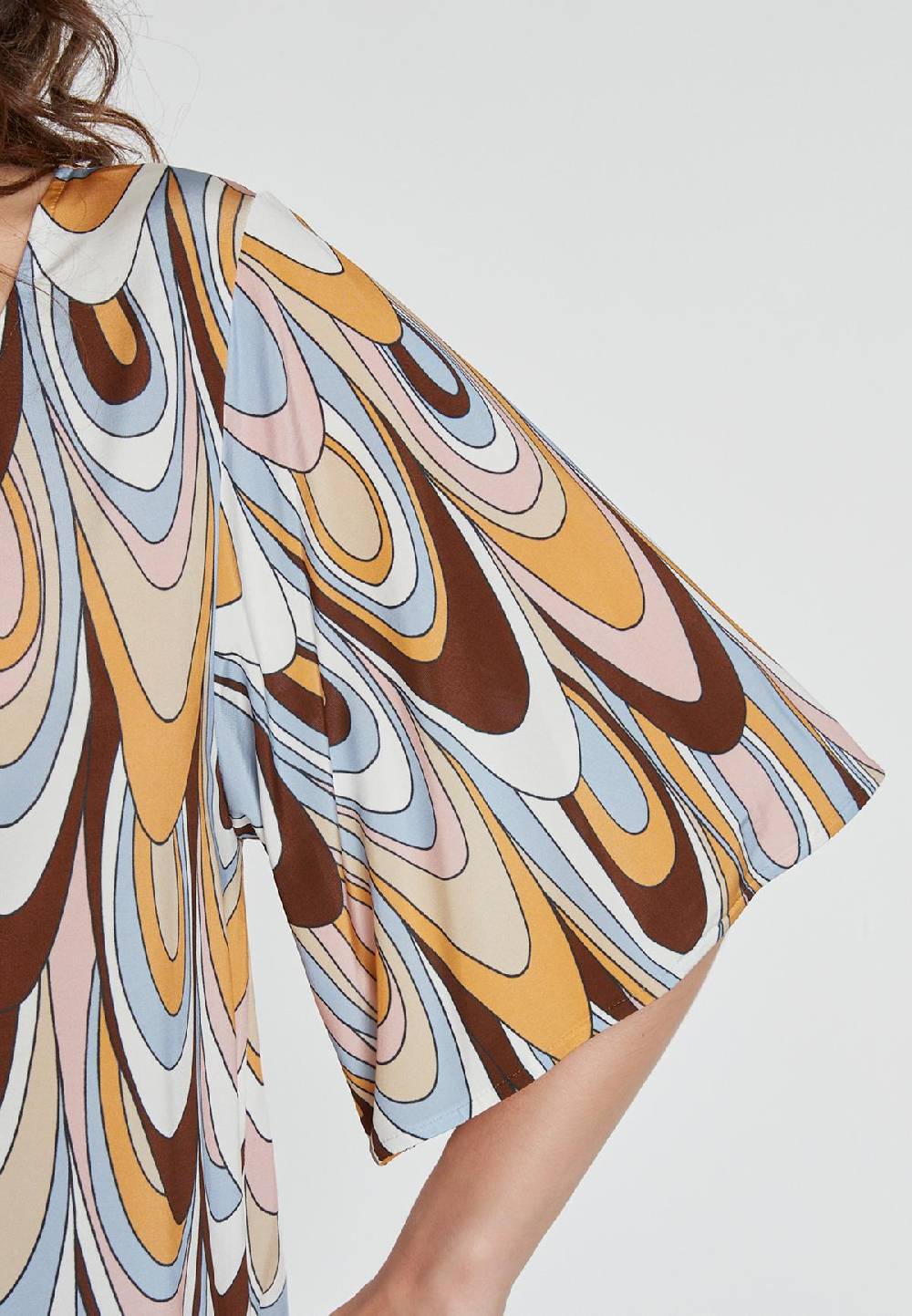 Ana Alcazar Printtop Kibone Neueste Mode