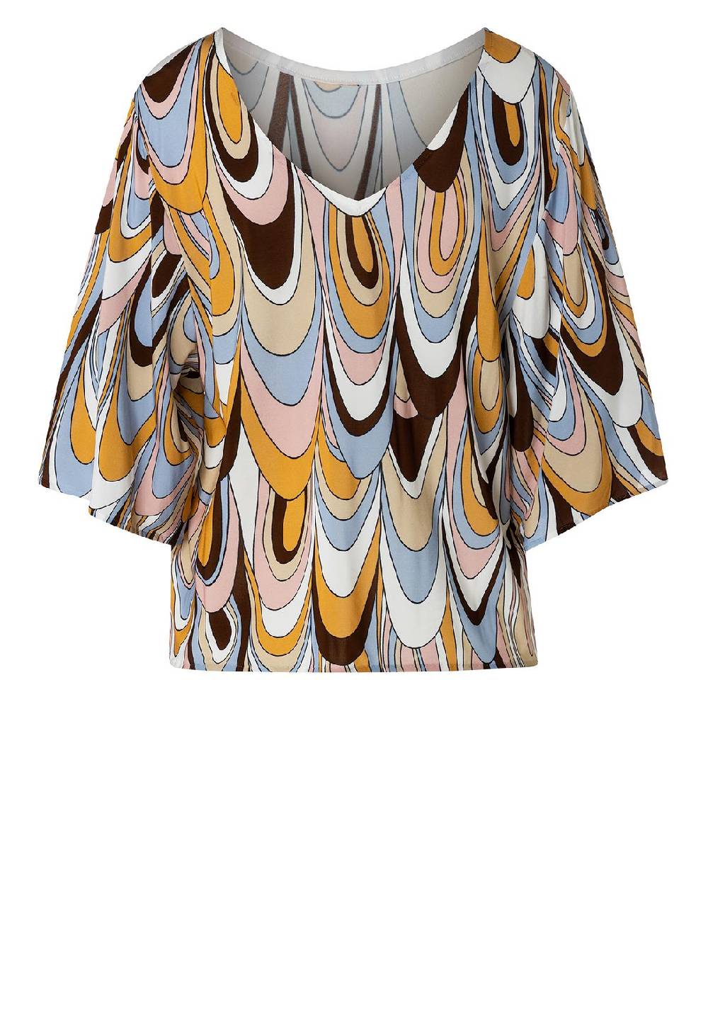 Ana Alcazar Printtop Kibone Neueste Mode