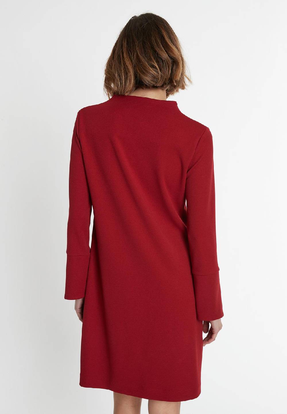 Ana Alcazar Elegantes Kleid Sinosa Kostenlose Rückgabe