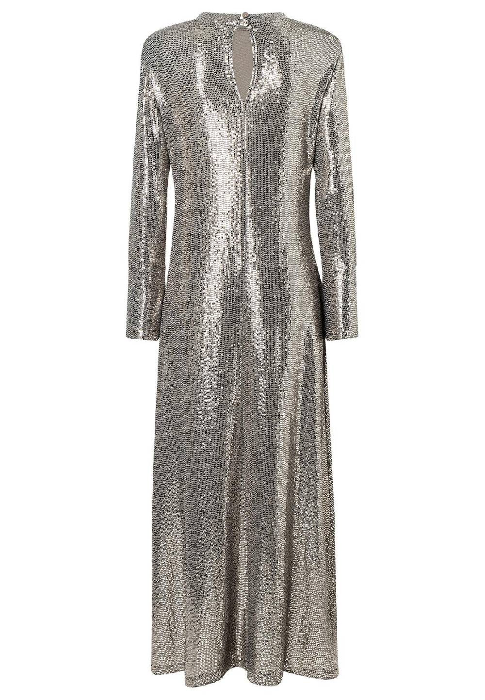 Ana Alcazar Pailletten Maxikleid Sagaty Riesige Rabatte