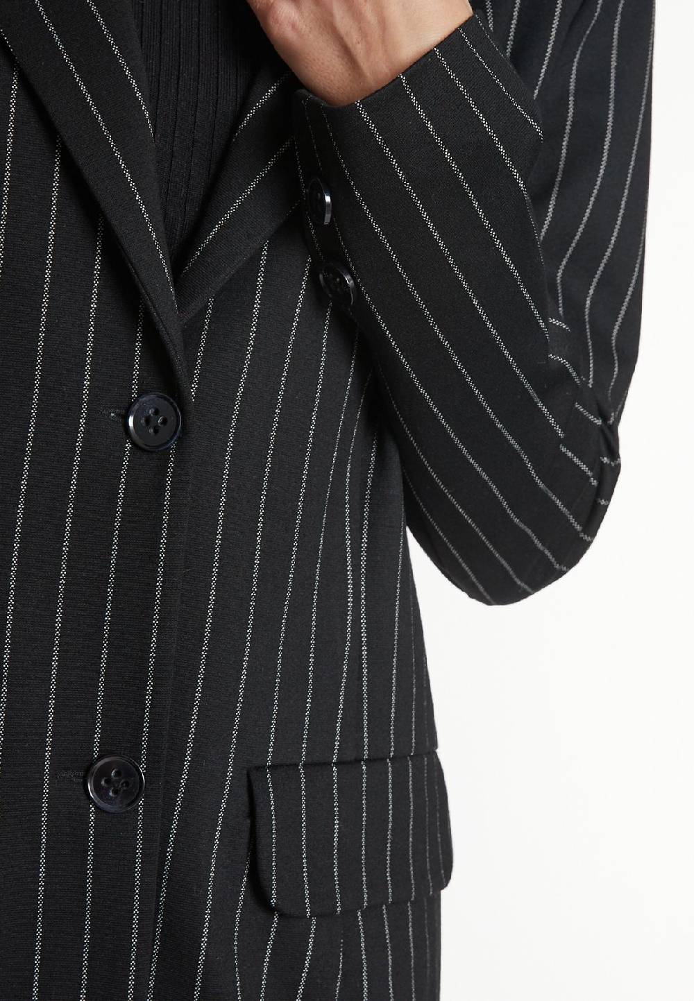 Ana Alcazar Nadelstreifen Blazer Mesa 50% Rabatt für begrenzte Zeit