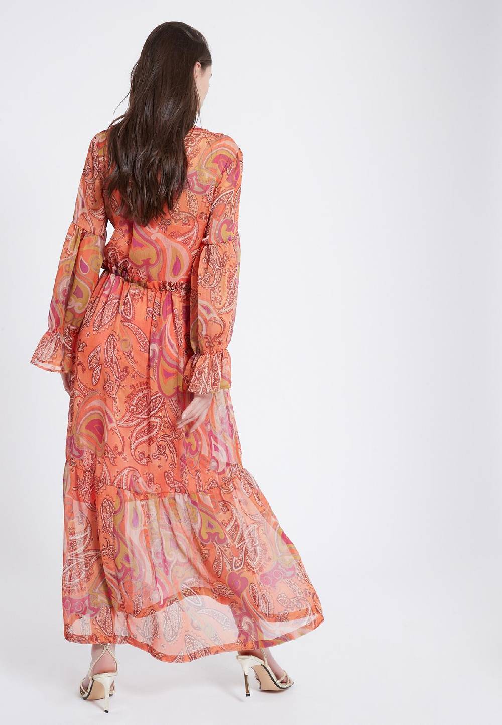 Ana Alcazar Boho-Kleid Asyme Heißer Verkauf