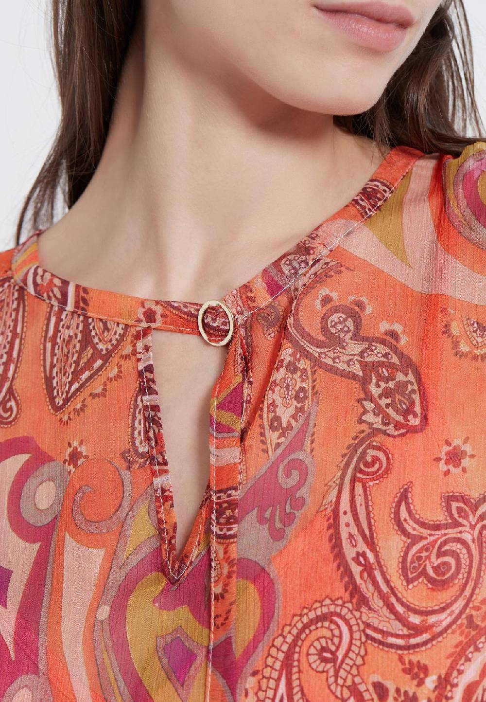 Ana Alcazar Boho-Kleid Asyme Heißer Verkauf