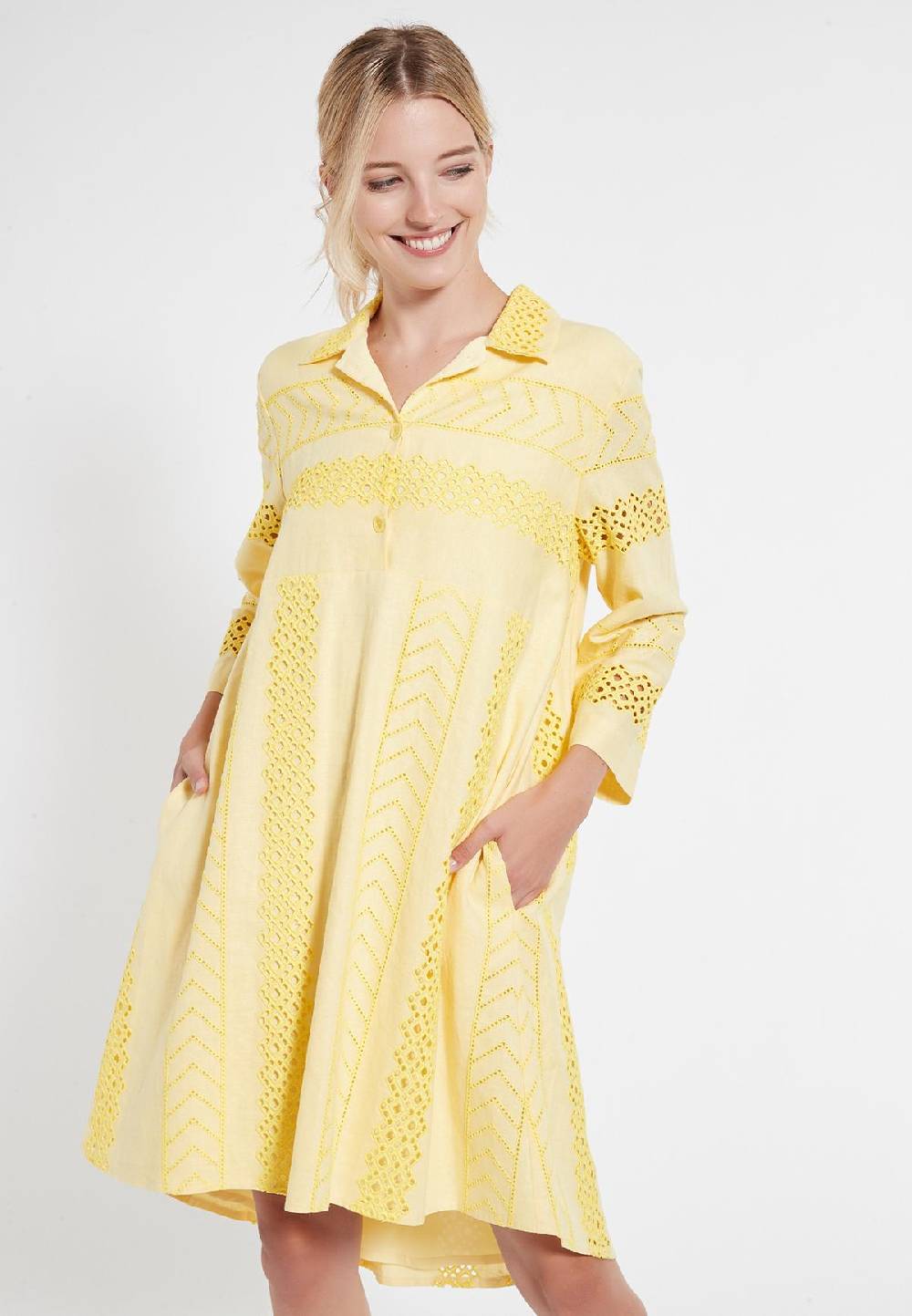 Ana Alcazar Schwingendes Kleid Cahli Große Rabatte