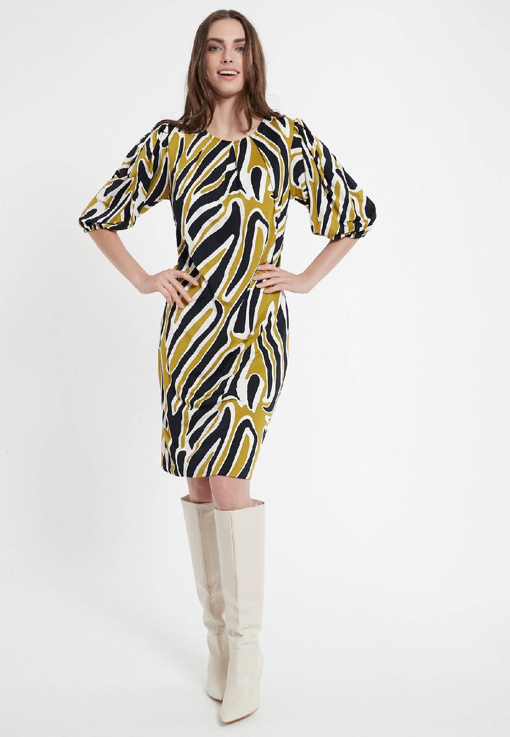 Ana Alcazar Kurzarmkleid Cedie Letzte 2 Tage