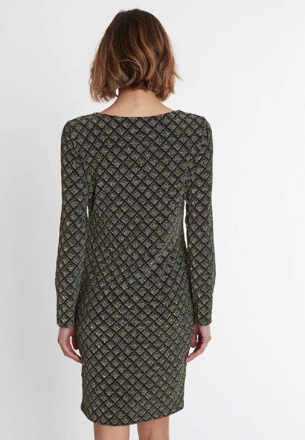 Ana Alcazar Langarmkleid Sakyra Sonderangebot der Fabrik