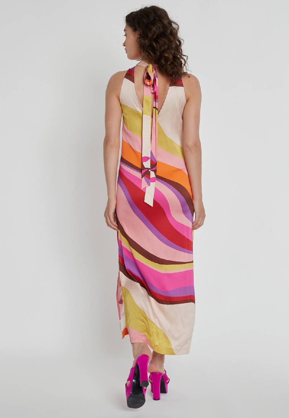 Ana Alcazar Printkleid Kaffa Rabatt