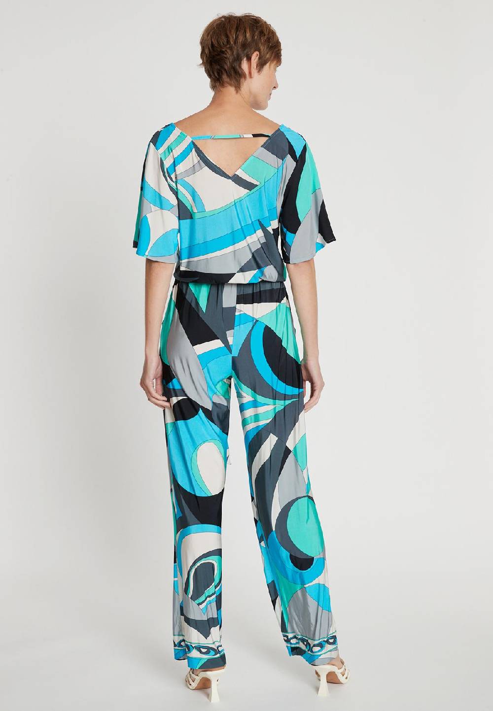 Ana Alcazar Print Jumpsuit Lotani Große Rabatte