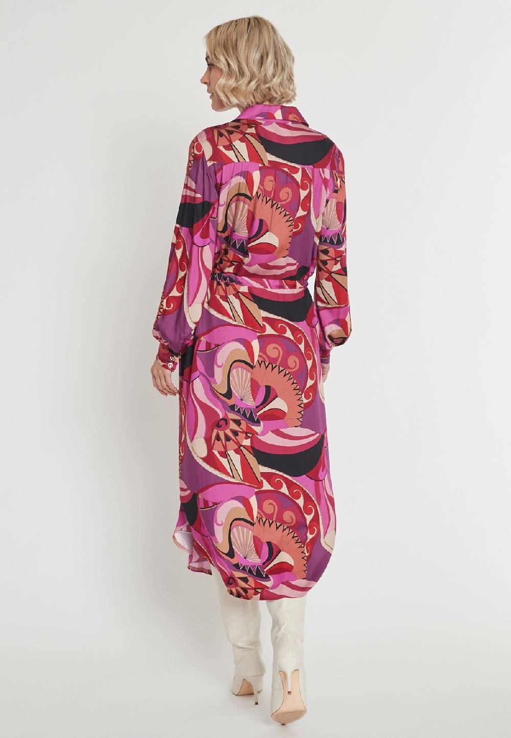 Ana Alcazar Hemdblusenkleid Makaro Tiefpreis
