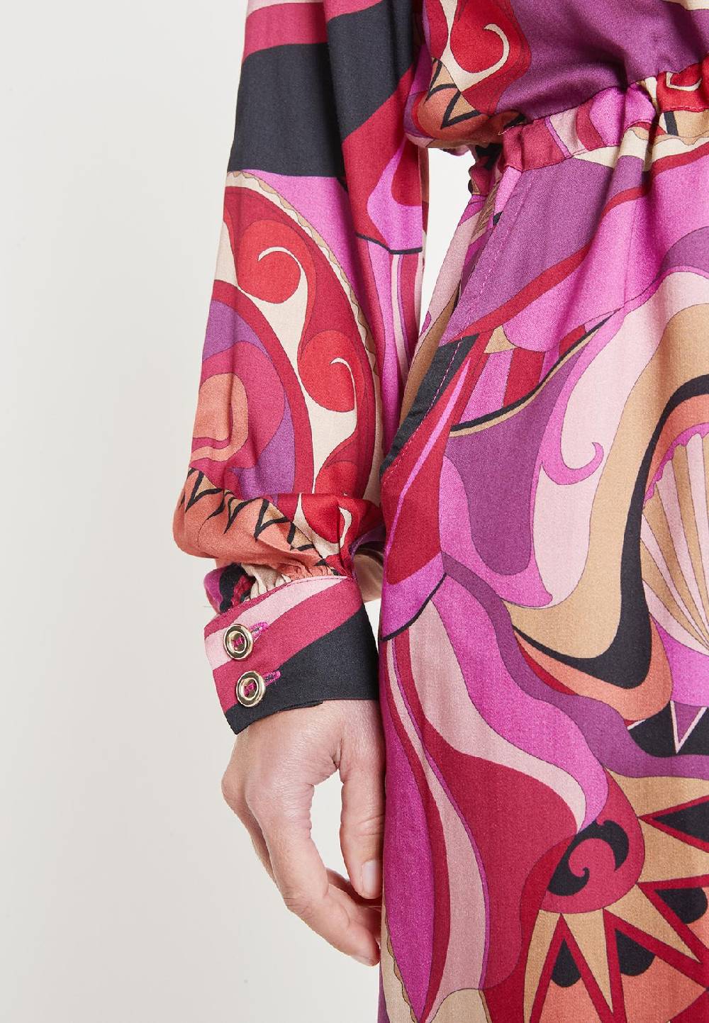 Ana Alcazar Hemdblusenkleid Makaro Tiefpreis