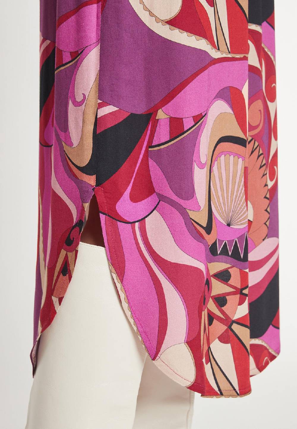 Ana Alcazar Hemdblusenkleid Makaro Tiefpreis