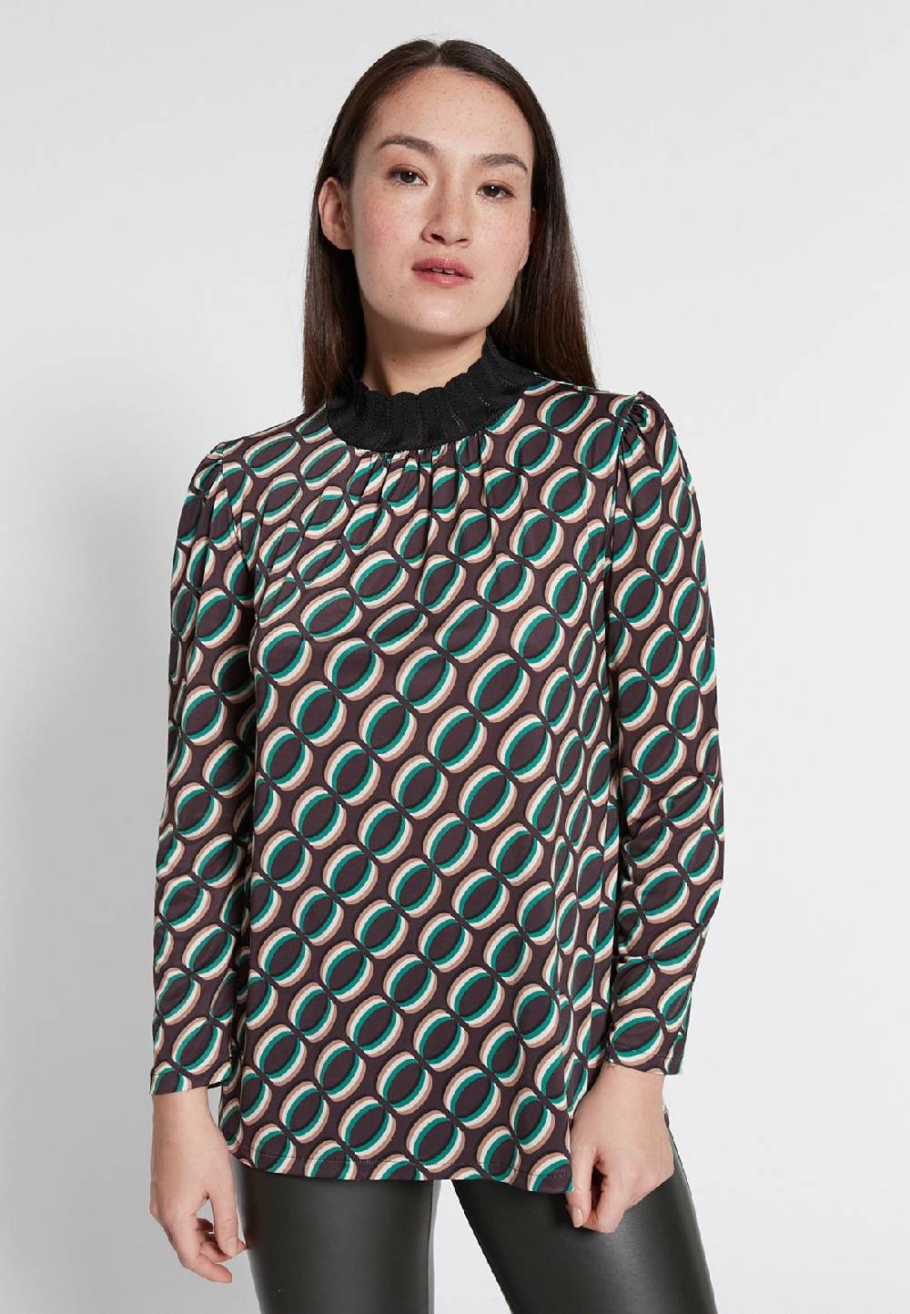 Ana Alcazar Printshirt Hiofea Im Verkauf